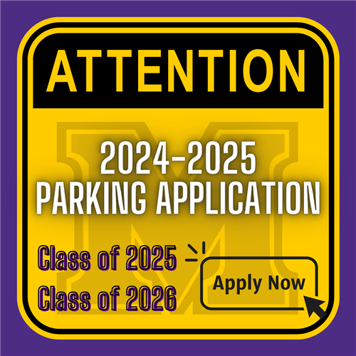 2024-2025 Parking Application, Juniors and Seniors Only